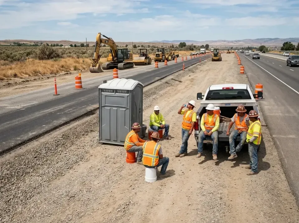 highway-road-construction-crew-007 — frequently asked questions, Porta Potty and Restroom Rentals in Adel, IA
